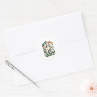 I'm Not Ignoring You Funny Cat Sticker | Sarcastic