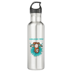 I'm Not Lazy I Just Enjoy Fighting Myasthenia Grav 710 Ml Water Bottle