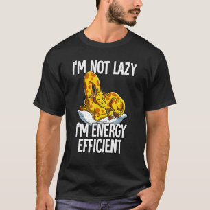 Im Not Lazy Im Energy Efficient Giraffe T-Shirt