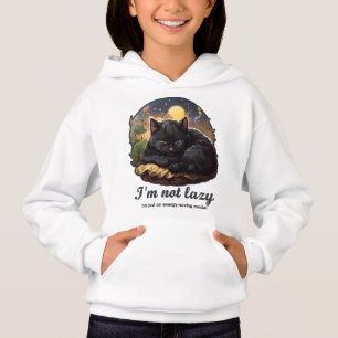 I'm not lazy I'm just on energy-saving mode! - Cat