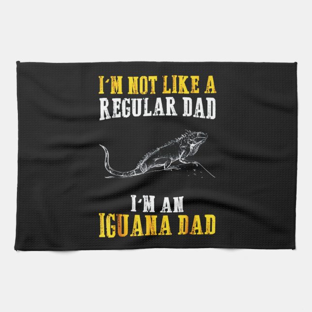 I'm not like a regular dad tea towel (Horizontal)