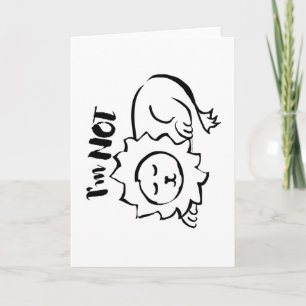 I'm Not Lion! Card