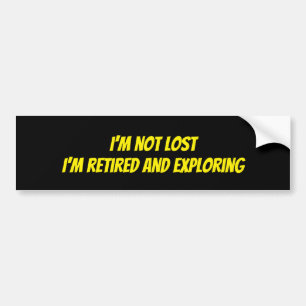 I'm not lost sticker