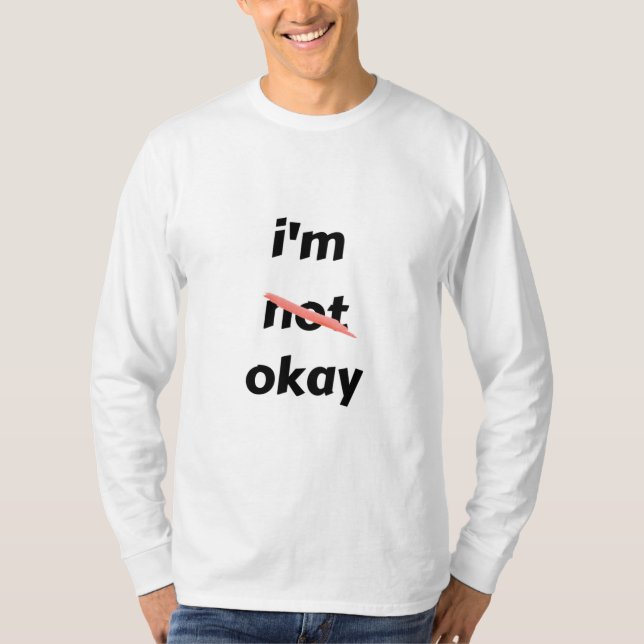 i'm (not) okay pullover (Front)