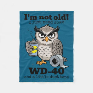 I'm Not Old I Just Need Some And A Little Turtle T Fleece Blanket