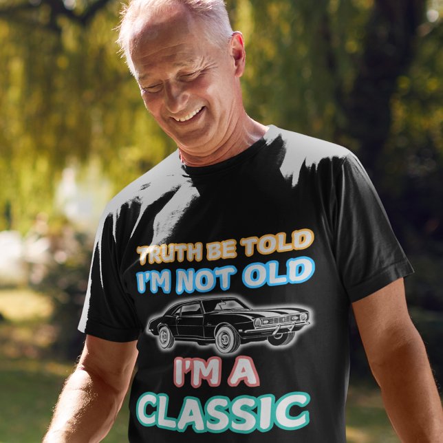 I'm Not Old, I'm A Classic 1968 Camaro Car MENS  T-Shirt (Creator Uploaded)