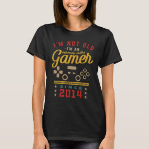I'm Not Old I'm A Skilled Gamer 2014 Videogame T-Shirt