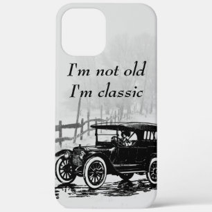 I'm not old I'm classic Trendy vintage cars cool iPhone 12 Pro Max Case