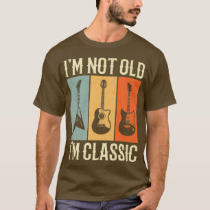 Im Not Old Im Classic Vintage Guitar Premium T-Shirt