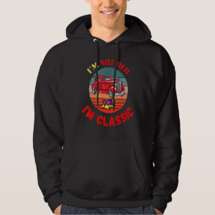 I'm Not Old I'm Classic Vintage Retro 90s Car Fan Hoodie