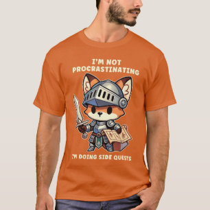 Im Not Procrastinating Im Doing Side Quests Gamer T-Shirt