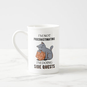 I'm Not Procrastinating I'm Doing Side Quests III Bone China Mug