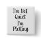I'm Not Quiet, I'm Plotting