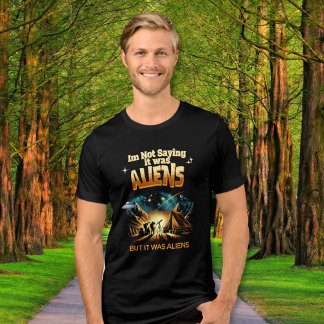 I'm Not Saying it was Aliens, But it was Aliens Tri-Blend Shirt