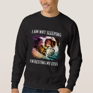 Im Not Sleeping Im Just Resting My Eyes Dad Tee