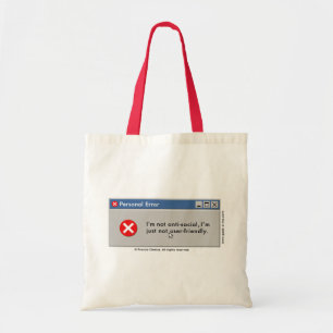 I'm Not Userfriendly bag! Tote Bag