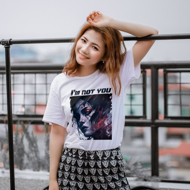 I'm Not You – Unique Retro Art  T-Shirt (Creator Uploaded)
