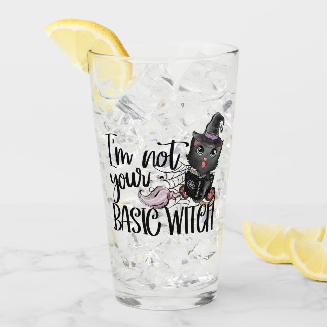I'm Not Your Basic Witch – Black Cat Glass (Front Ice)