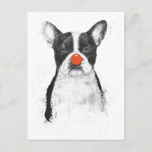 I'm not your clown postcard