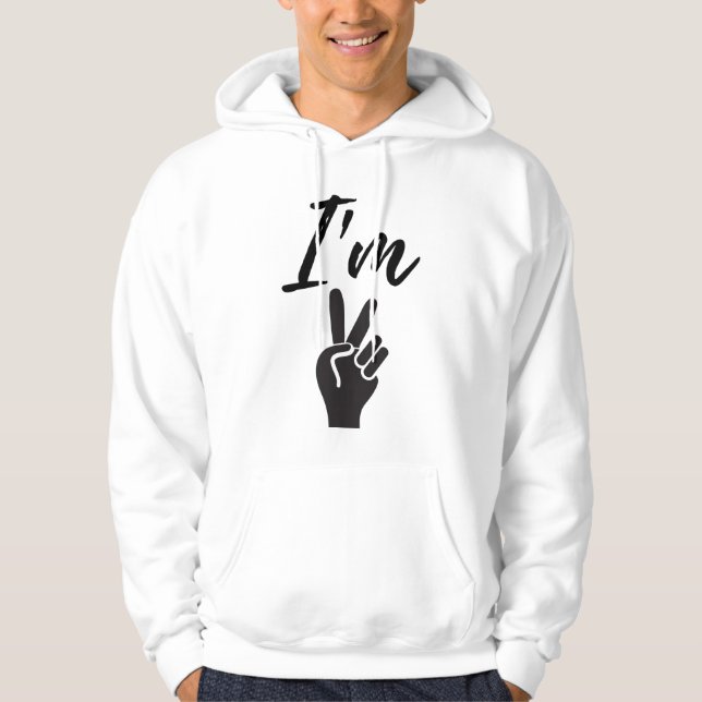I'm  Okay Hoodie (Front)