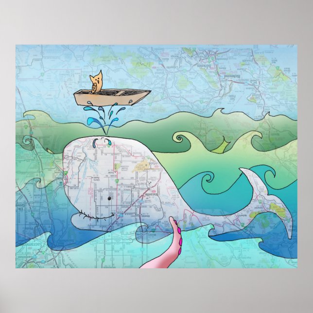 I'm on a Boat Poster (Front)