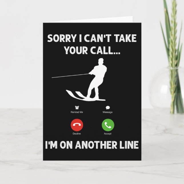 I'm On Another Line  Card (Front)