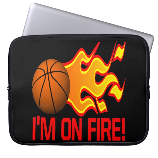 Im On Fire Laptop Sleeve (Front)