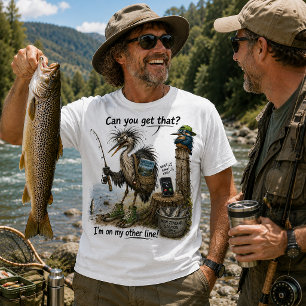 I'm On My Other Line Funny Bird T-Shirt