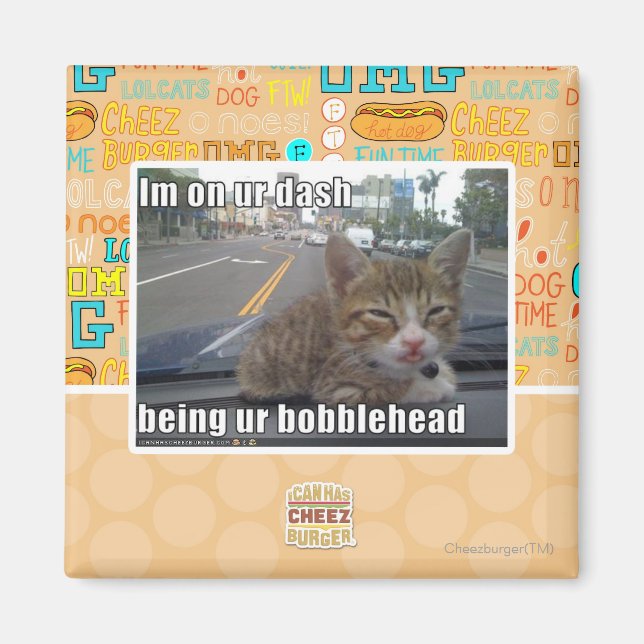 Im on ur dash magnet (Front)