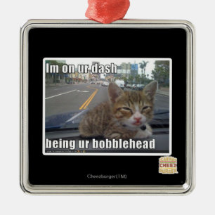 Im on ur dash metal tree decoration
