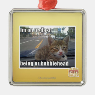 Im on ur dash metal tree decoration