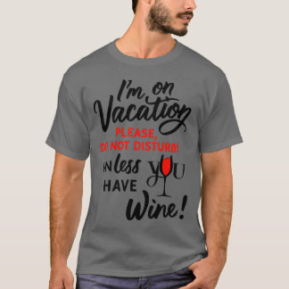 Im On Vacation boy T-Shirt