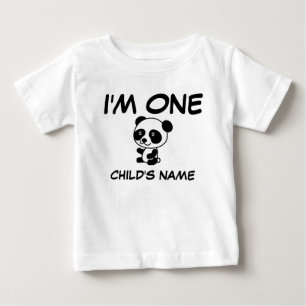 I'M ONE BABY'S FIRST BIRTHDAY T-Shirts