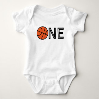 I'm One Basketball baby boy shirt