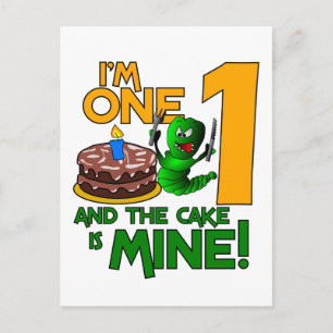 I'M ONE! postcard - customise