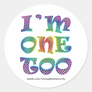 I'm One Too... Classic Round Sticker