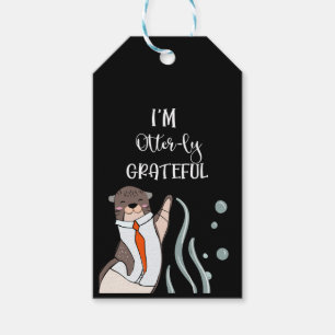 I'm otter utterly grateful for you thank you gift tags