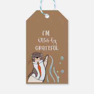 I'm otter utterly grateful for you thank you gift tags
