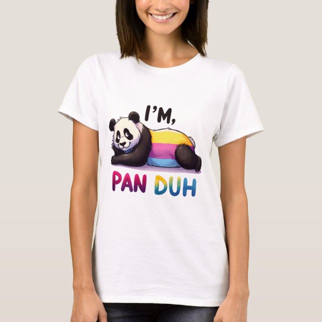 I'm Pan-Duh Women's T-Shirt (Front)