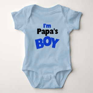 I'm Papa's Boy Baby Bodysuit