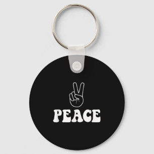 Im Peace Funny Matching Couples Outfit For Wife  Key Ring