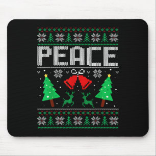 I'm Peace - I Come In Peace Couple Matching Ugly C Mouse Pad