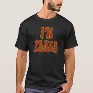 I'm Peace I Come In Peace Matching Couple T-Shirt