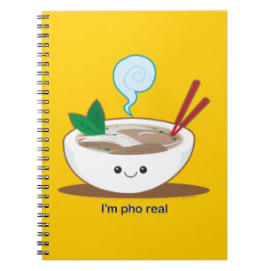 I'm Pho Real Spiral Notebook