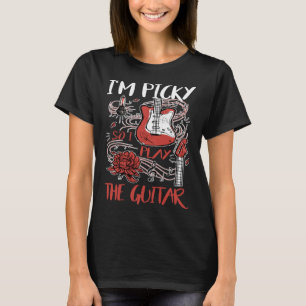 I'm Picky So I Play The Guitar --- Pullover Hoodie