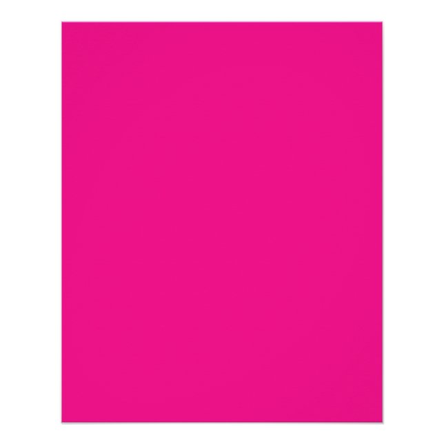 "I'm Pretty Pink" Glossy Poster (Front)