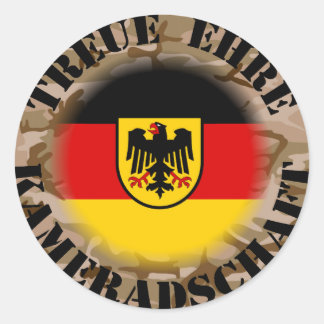 I'm proud .... classic round sticker