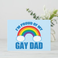I'm Proud of My Gay Dad Rainbow Pride