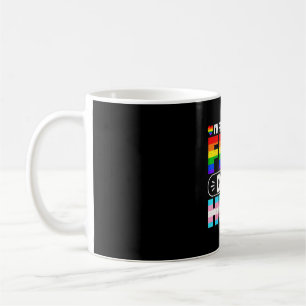I'm proud of you dad hugs lgbt lgbtq gay pride  coffee mug
