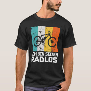 I'm rarely bikeless funny cyclist bike wheel T-Shirt